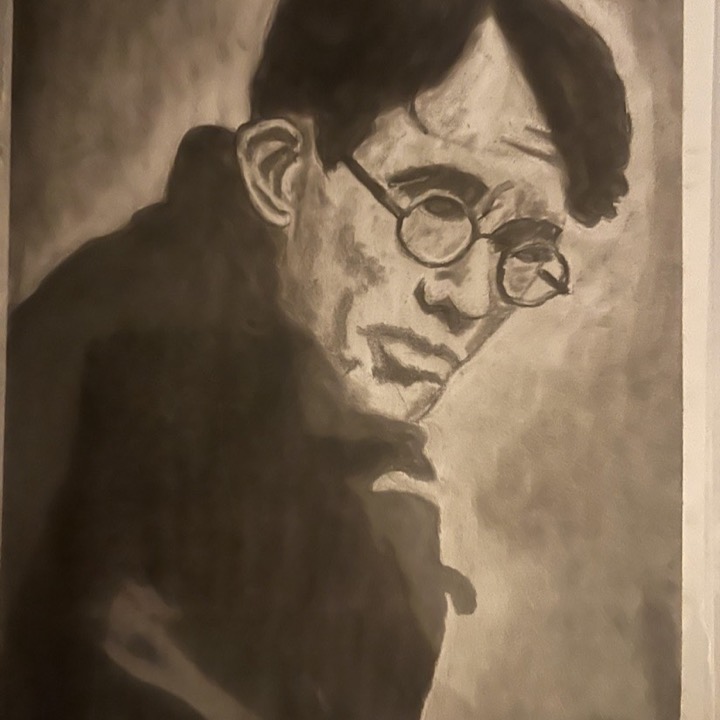 Kolteckning av William Gibson
