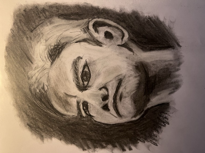 Uttrycksfull man